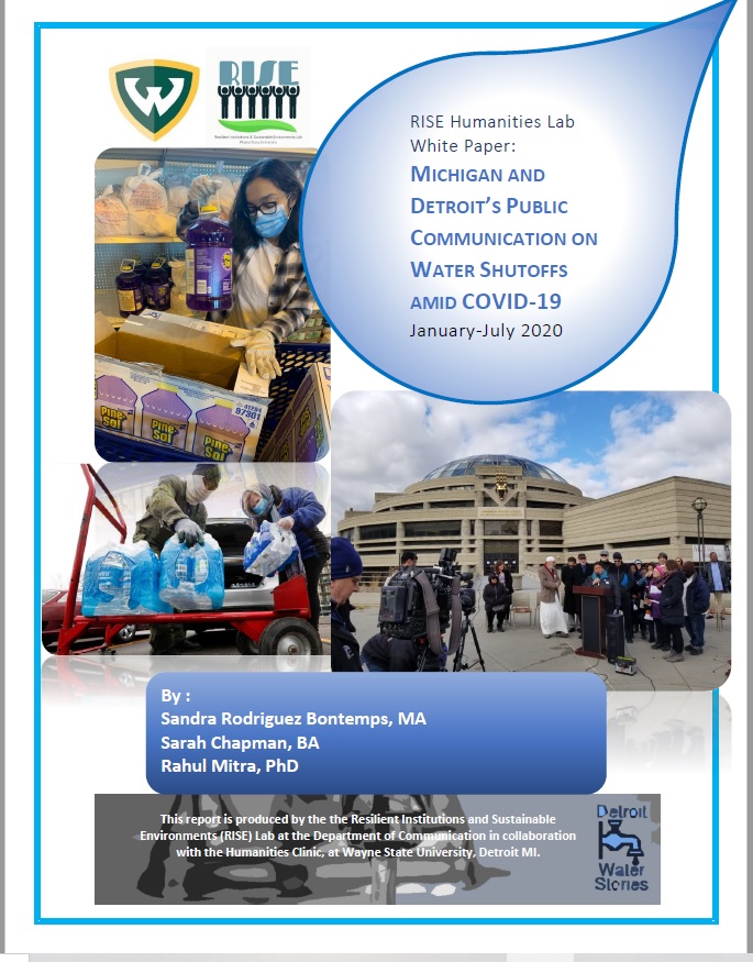 NEW White Paper: Detroit Water Shutoffs and the COVID-19&nbsp;Pandemic